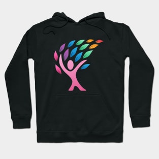 Rainbow Tree Hoodie